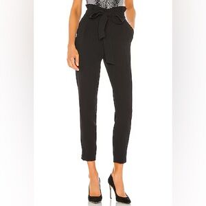 Alice + Olivia Black Cropped Pants